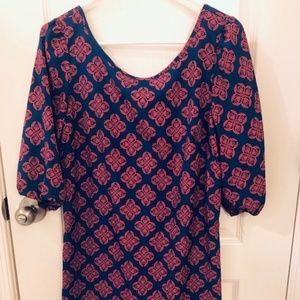 Miami Scoop Neck Shift Dress